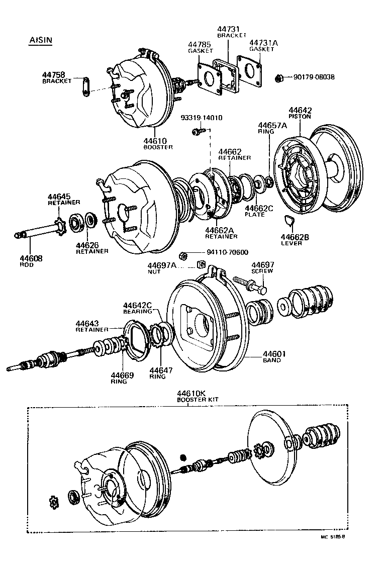  CELICA |  BRAKE BOOSTER VACUUM TUBE