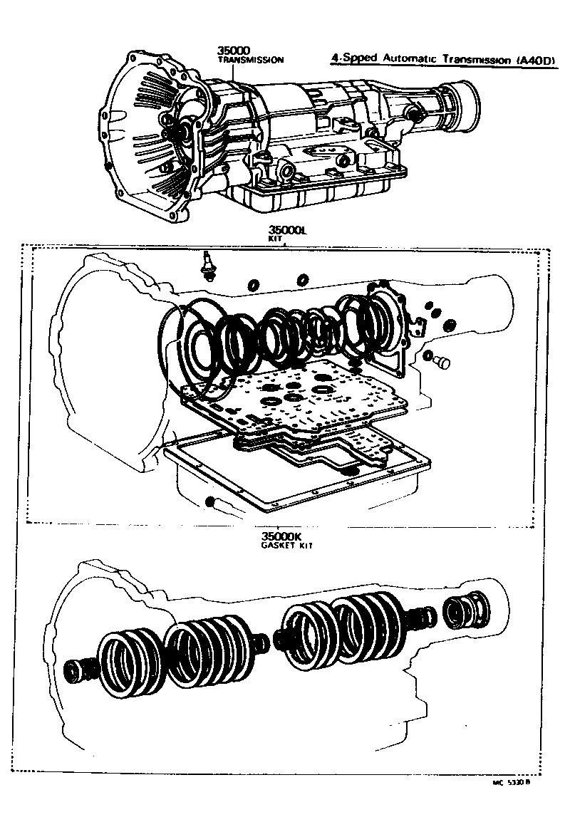  CRESSIDA |  TRANSAXLE OR TRANSMISSION ASSY GASKET KIT ATM