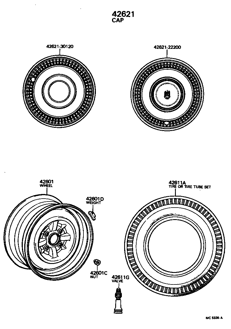  CRESSIDA |  DISC WHEEL WHEEL CAP