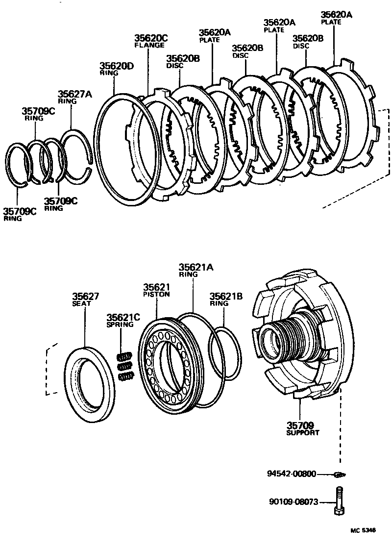  CRESSIDA |  CENTER SUPPORT PLANETARY SUN GEAR ATM