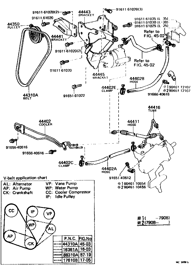  CELICA |  POWER STEERING TUBE