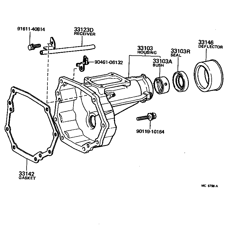  PICKUP |  EXTENSION HOUSING MTM