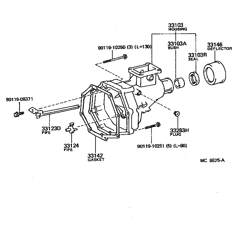  PICKUP |  EXTENSION HOUSING MTM