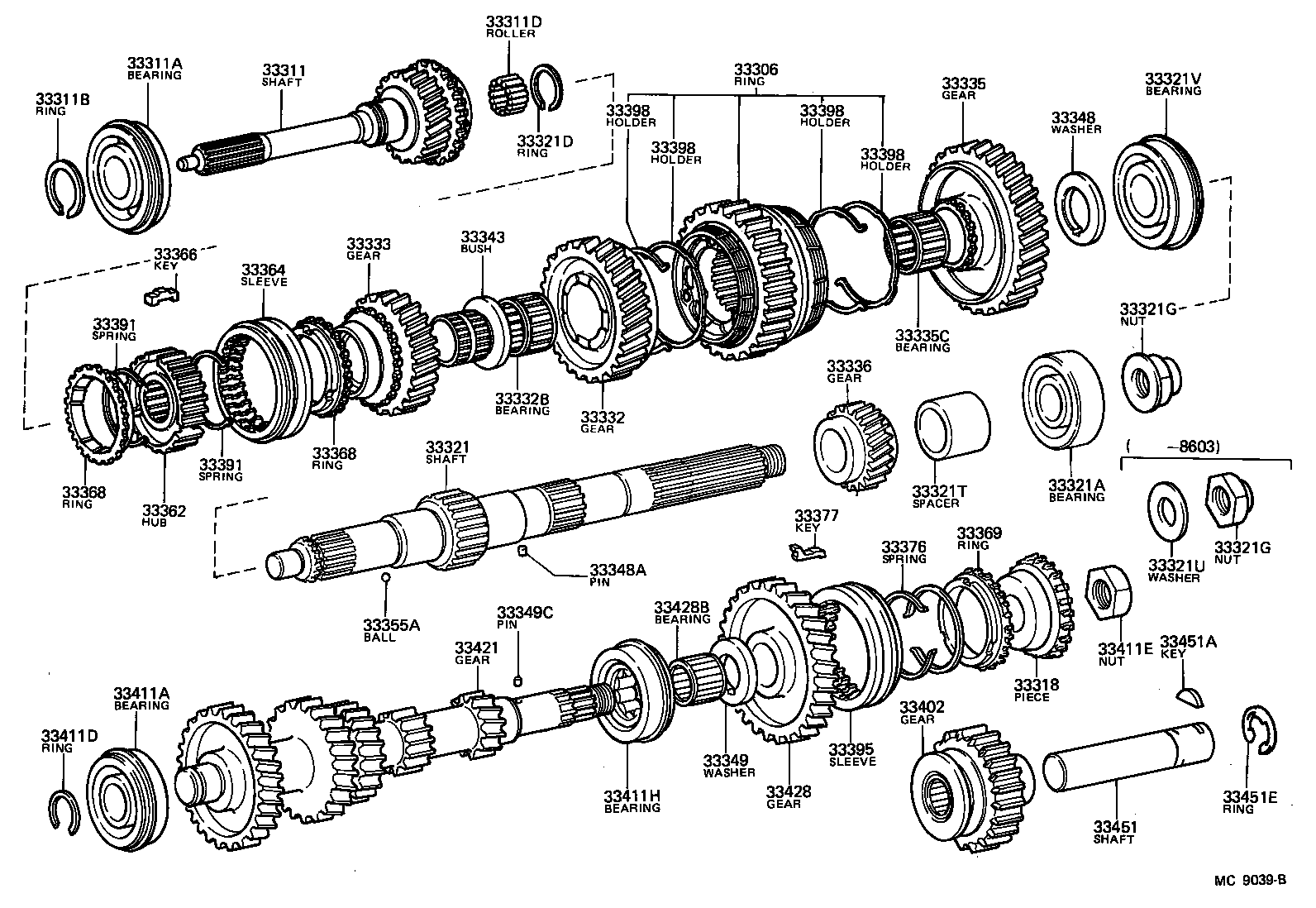  LAND CRUISER 60 |  TRANSMISSION GEAR MTM