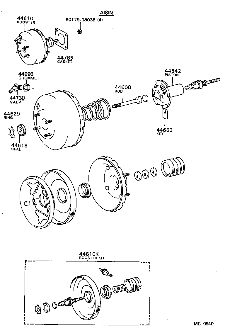  CELICA |  BRAKE BOOSTER VACUUM TUBE
