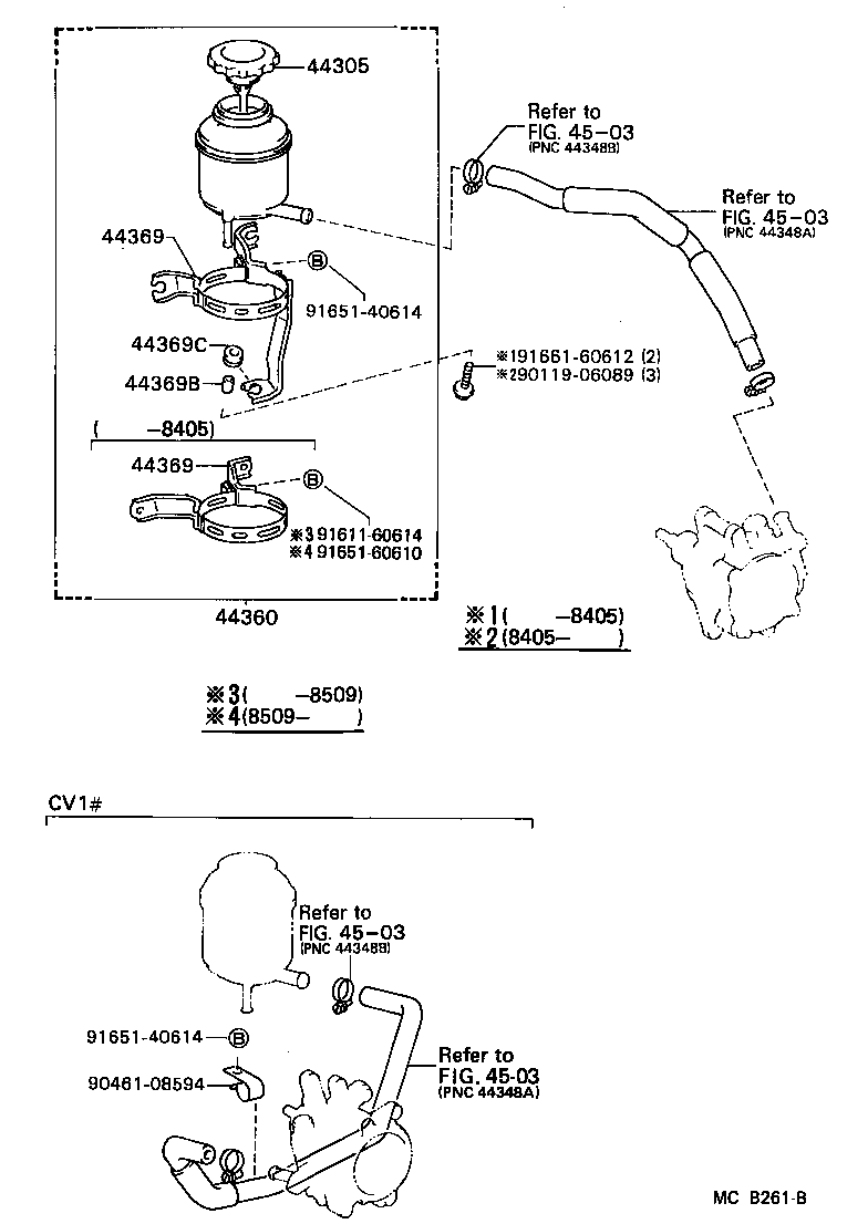  CAMRY |  VANE PUMP RESERVOIR POWER STEERING