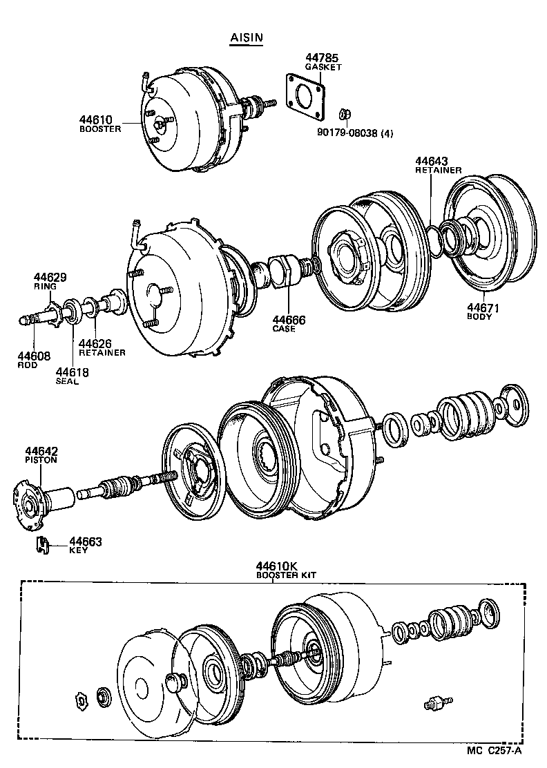  CAMRY |  BRAKE BOOSTER VACUUM TUBE