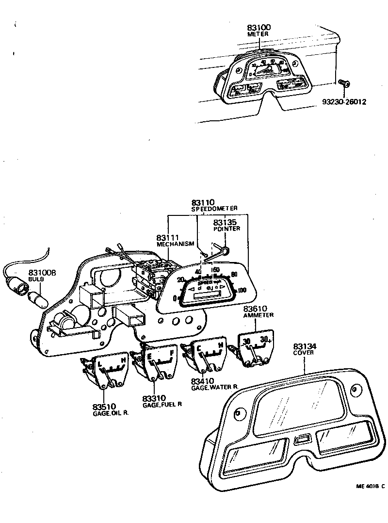  LAND CRUISER 40 55 |  METER