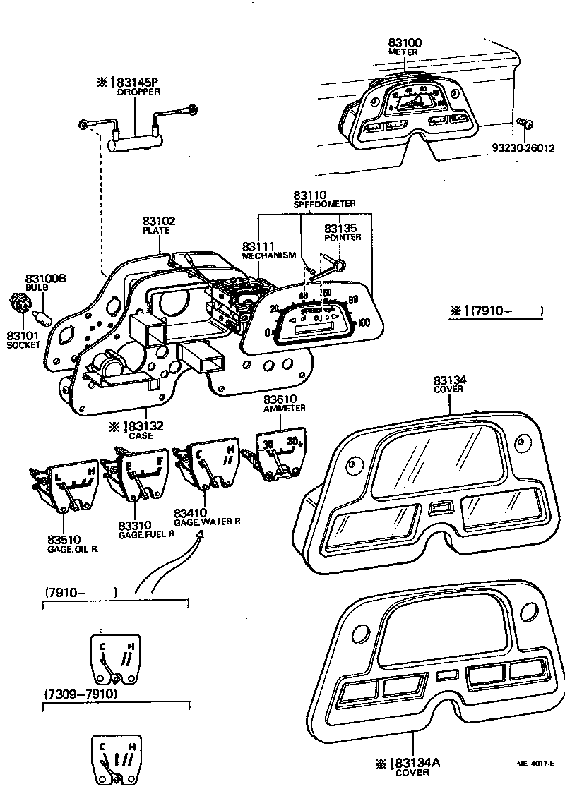  LAND CRUISER 40 55 |  METER