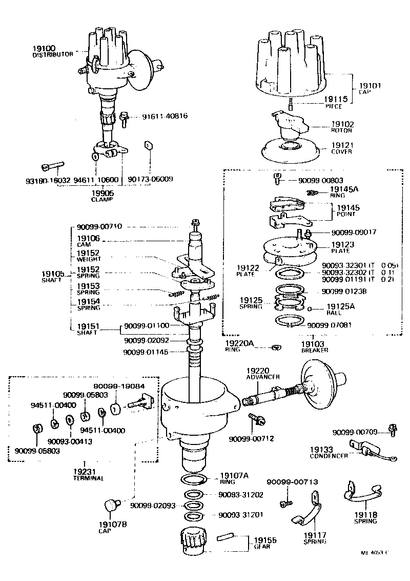  LAND CRUISER 40 55 |  DISTRIBUTOR