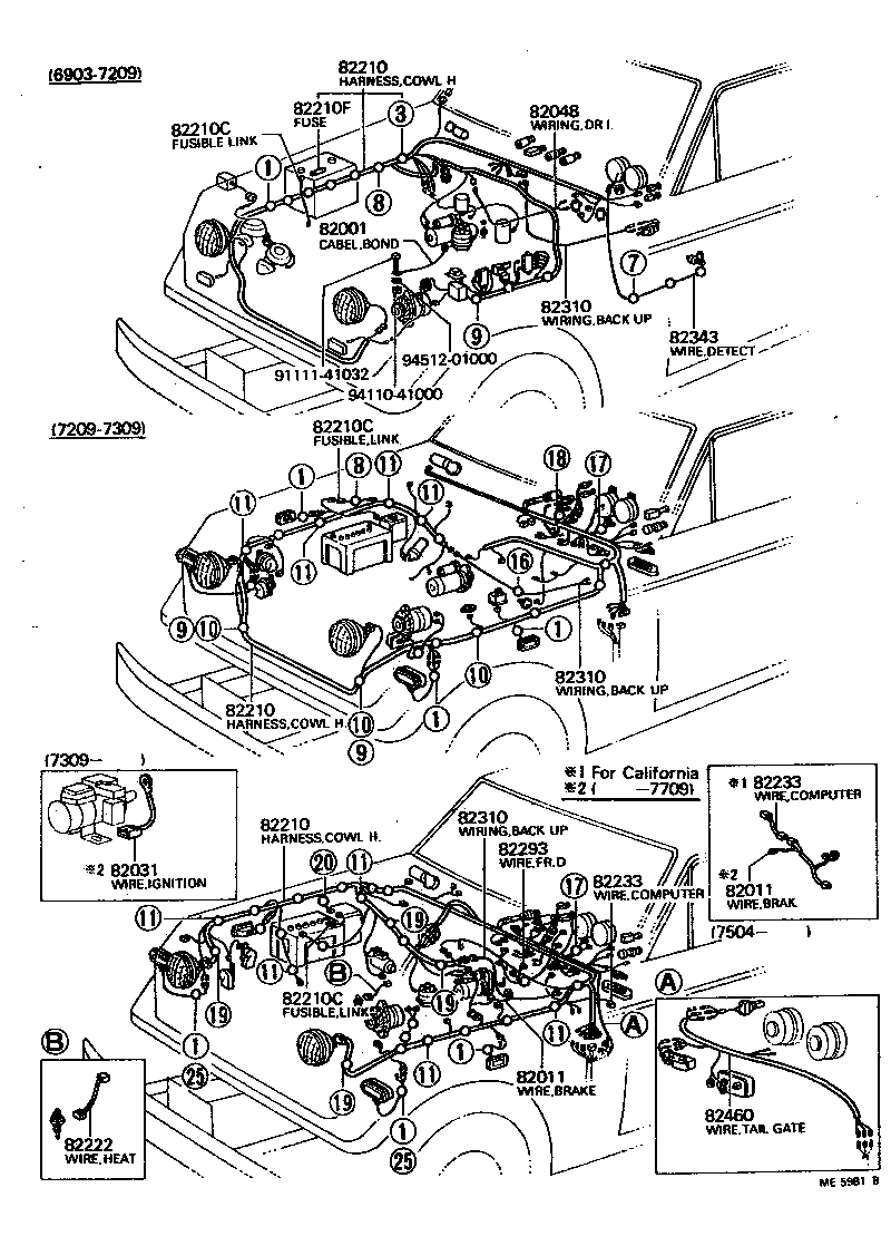  LAND CRUISER 40 55 |  WIRING CLAMP