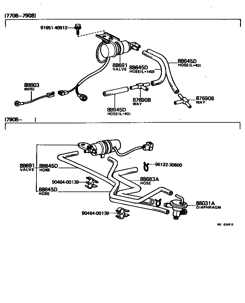  CRESSIDA |  HEATING AIR CONDITIONING VACUUM PIPING