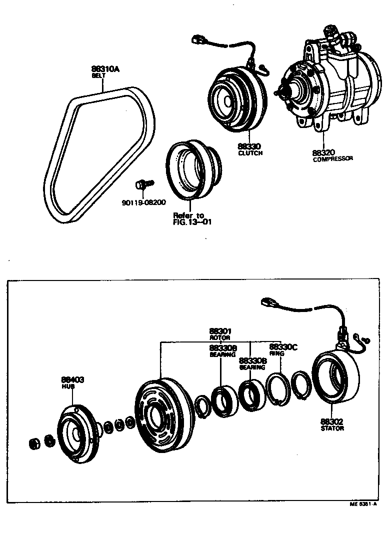  CRESSIDA |  HEATING AIR CONDITIONING COMPRESSOR