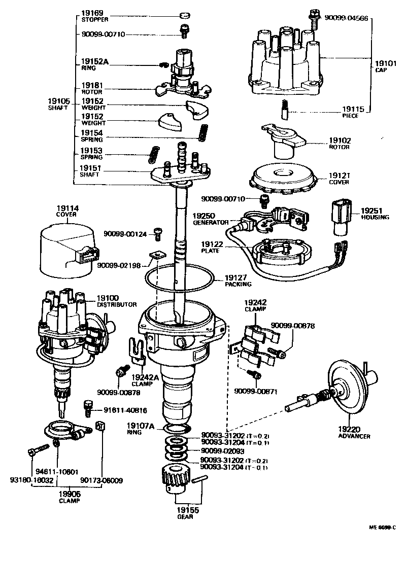  LAND CRUISER 40 55 |  DISTRIBUTOR