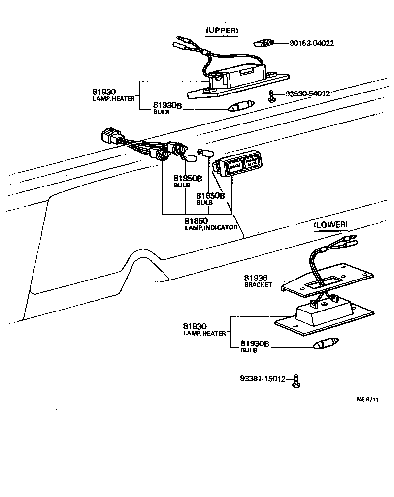  LAND CRUISER 40 55 |  INDICATOR