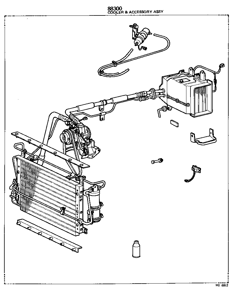  CELICA |  HEATING AIR CONDITIONING SET