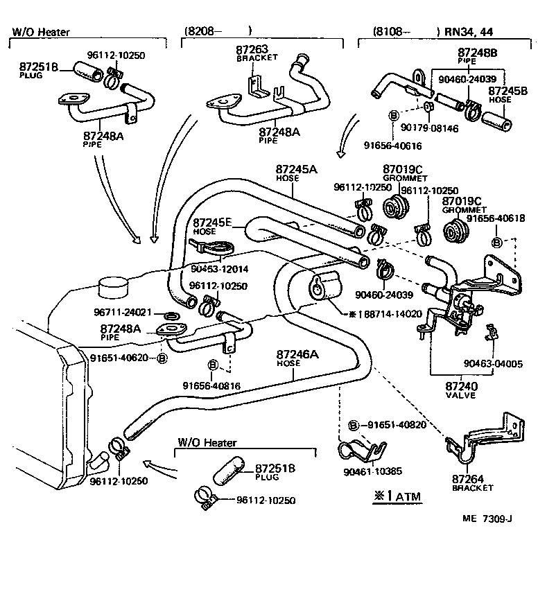  PICKUP |  HEATING AIR CONDITIONING WATER PIPING