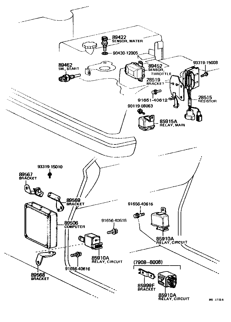  CELICA |  ELECTRONIC FUEL INJECTION SYSTEM
