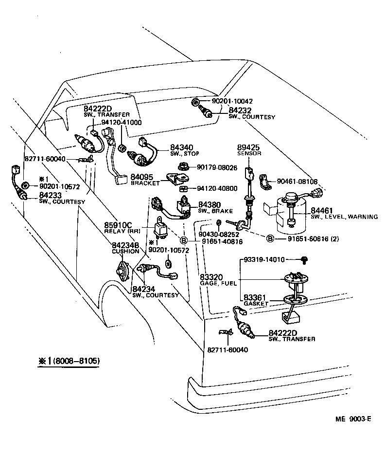  LAND CRUISER 60 |  SWITCH RELAY COMPUTER