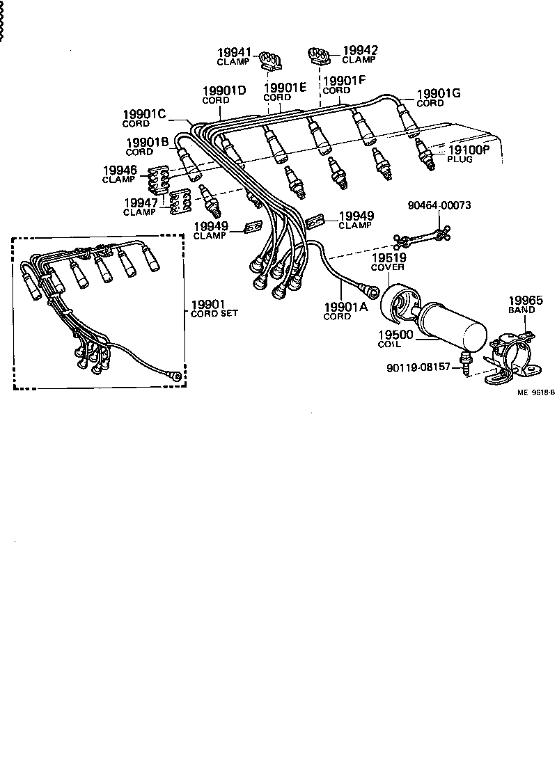  CRESSIDA |  IGNITION COIL SPARK PLUG