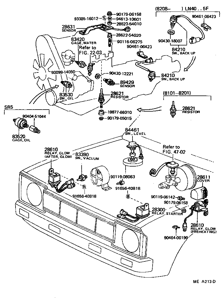  PICKUP |  SWITCH RELAY COMPUTER