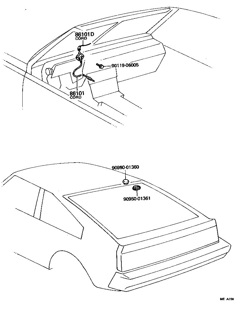  CELICA |  ANTENNA