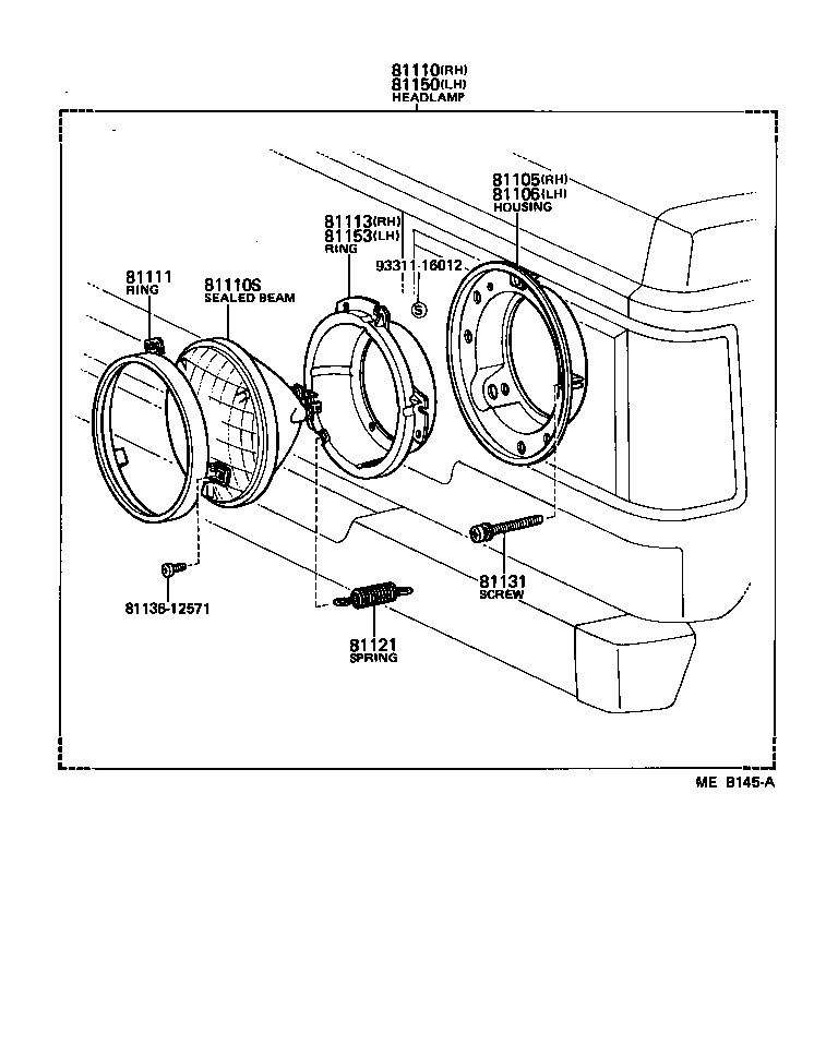  LAND CRUISER 60 |  HEADLAMP