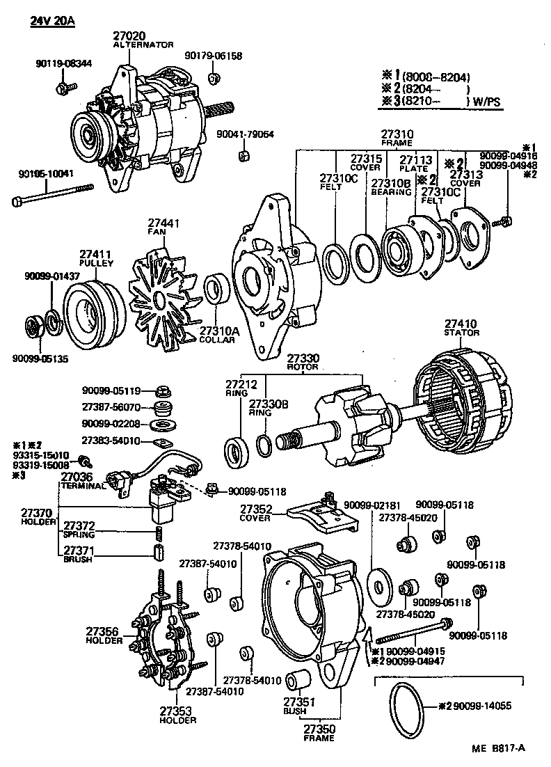  LAND CRUISER 40 |  ALTERNATOR