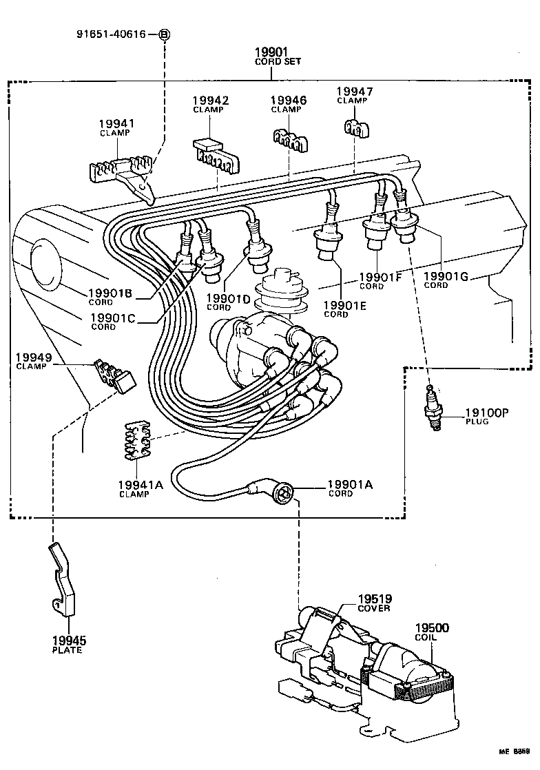  CRESSIDA |  IGNITION COIL SPARK PLUG