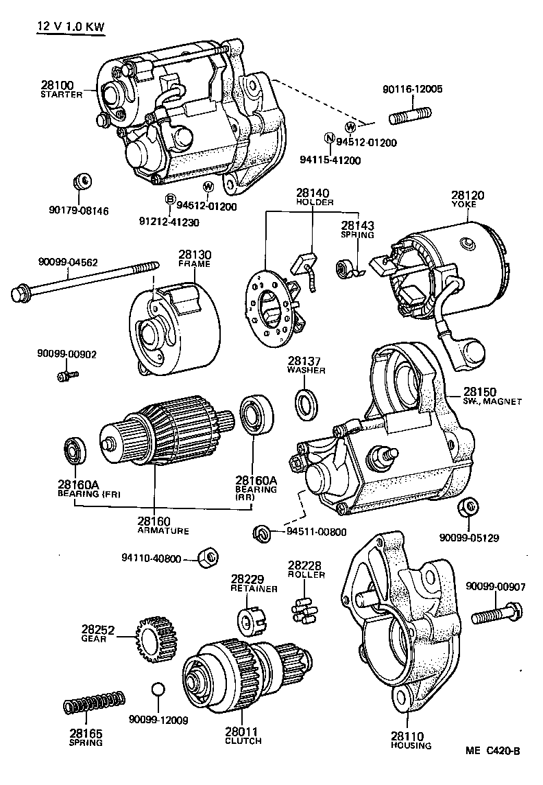  LAND CRUISER 60 |  STARTER