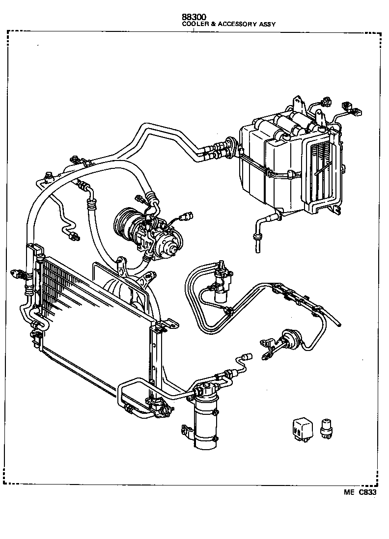  CAMRY |  HEATING AIR CONDITIONING SET