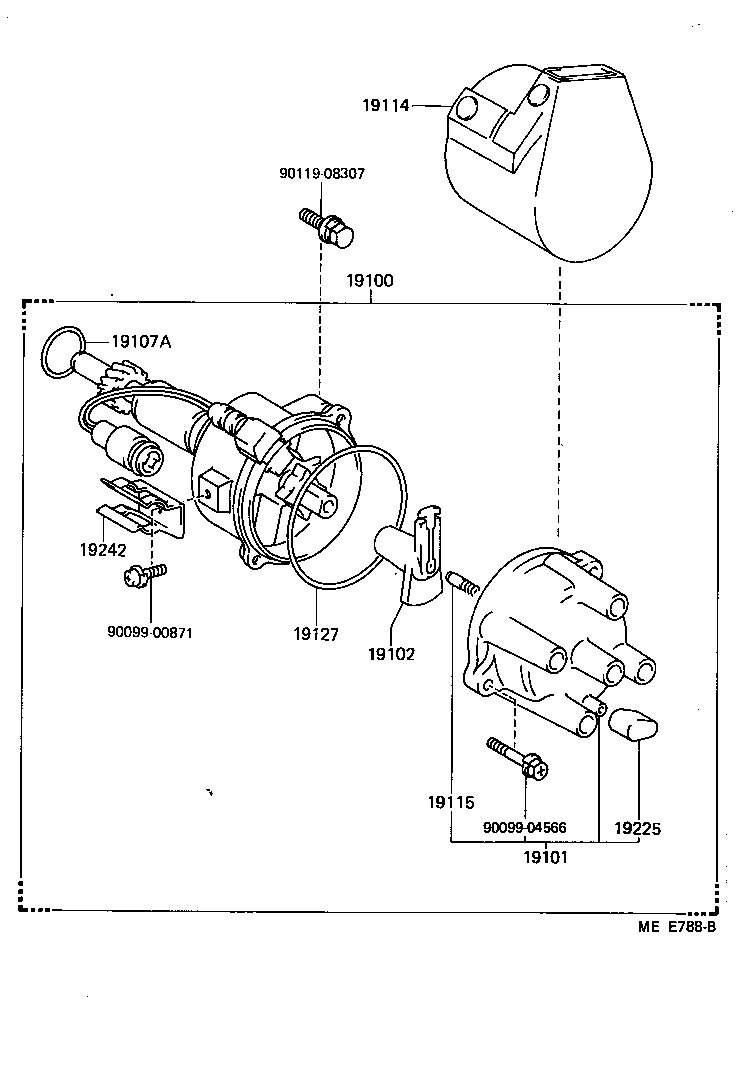  CELICA |  DISTRIBUTOR