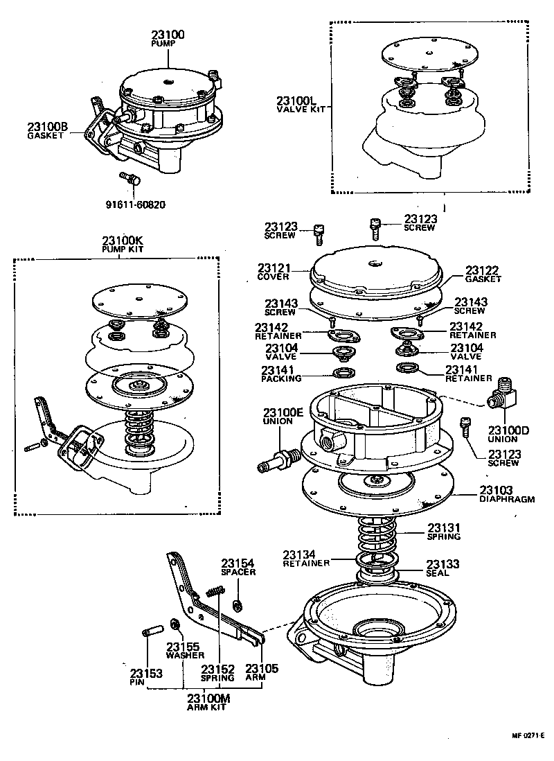  LAND CRUISER 40 55 |  FUEL PUMP PIPE