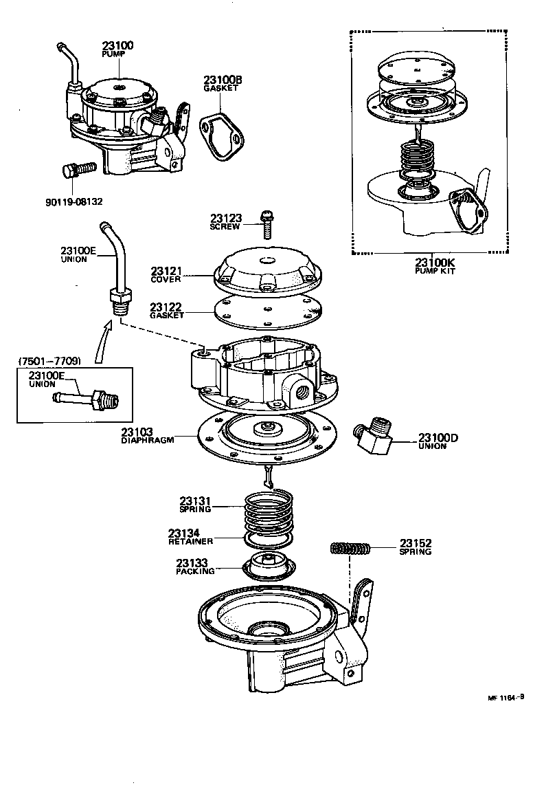  LAND CRUISER 40 55 |  FUEL PUMP PIPE