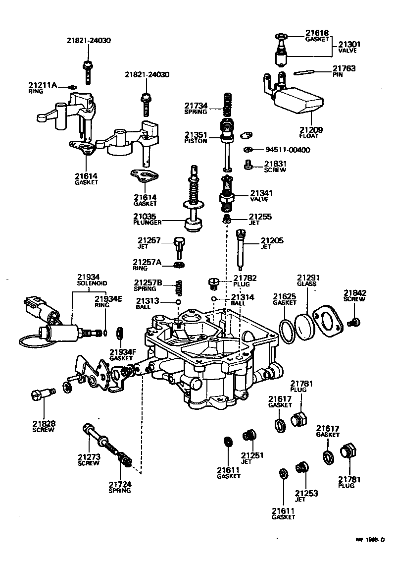 CRESSIDA |  CARBURETOR