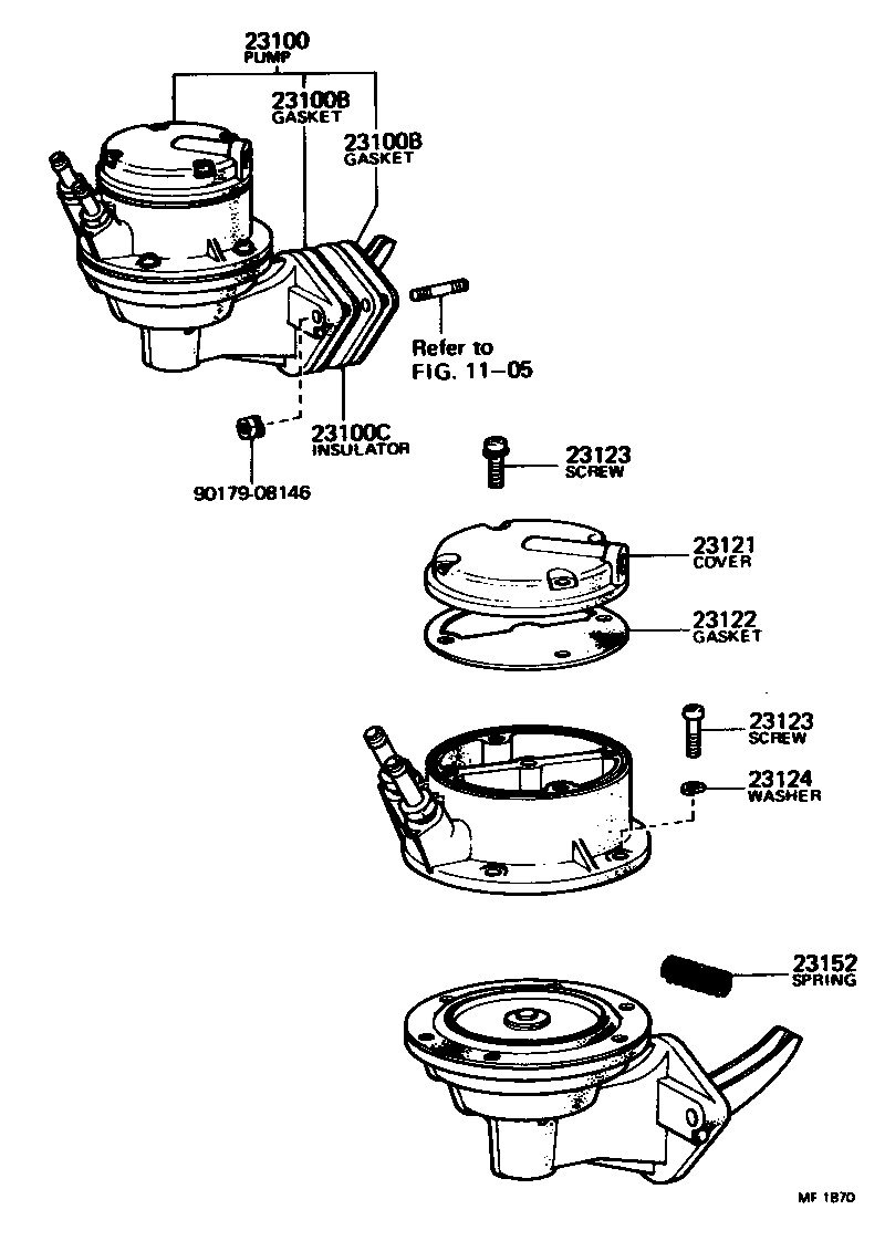  CRESSIDA |  FUEL PUMP PIPE