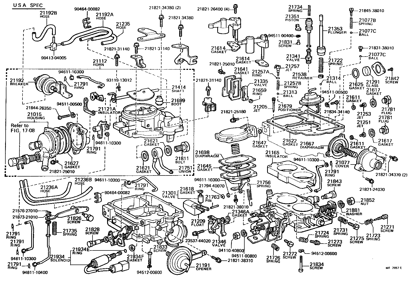  CORONA |  CARBURETOR