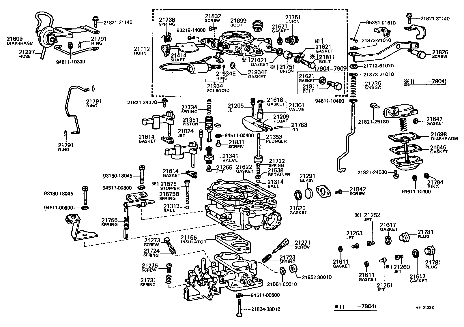  LAND CRUISER 40 55 |  CARBURETOR