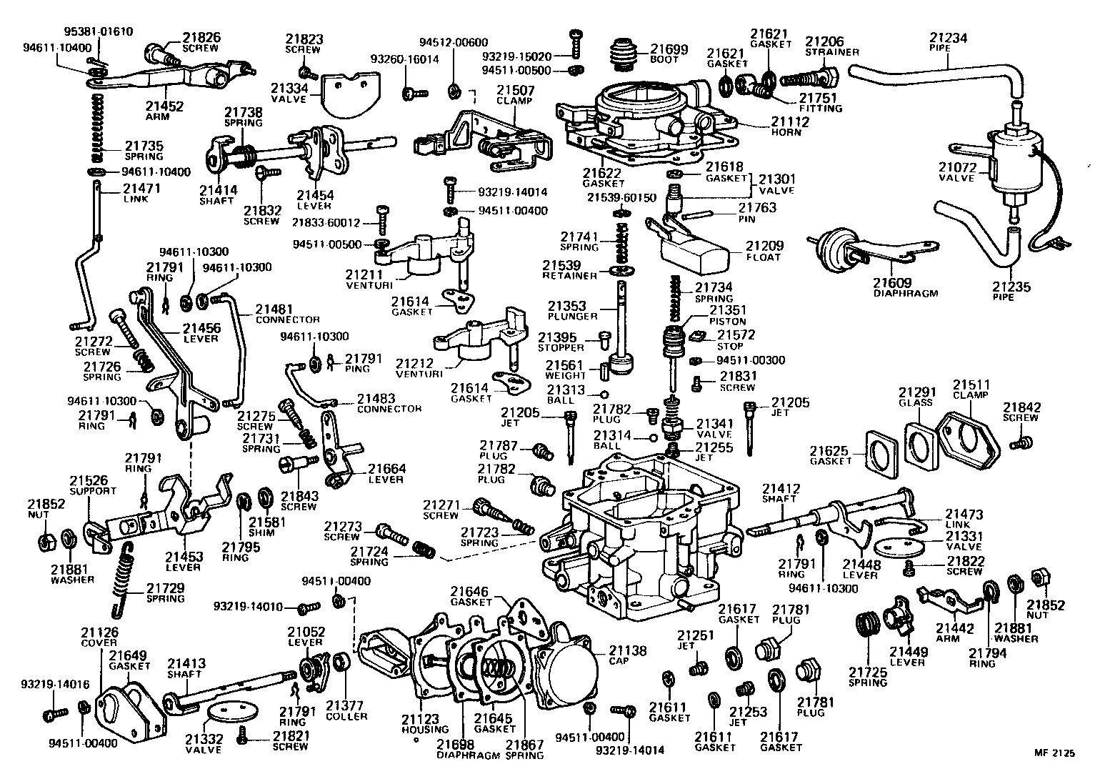  LAND CRUISER 40 55 |  CARBURETOR