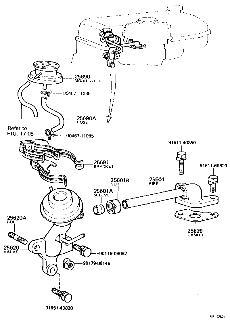  CELICA |  EXHAUST GAS RECIRCULATION SYSTEM