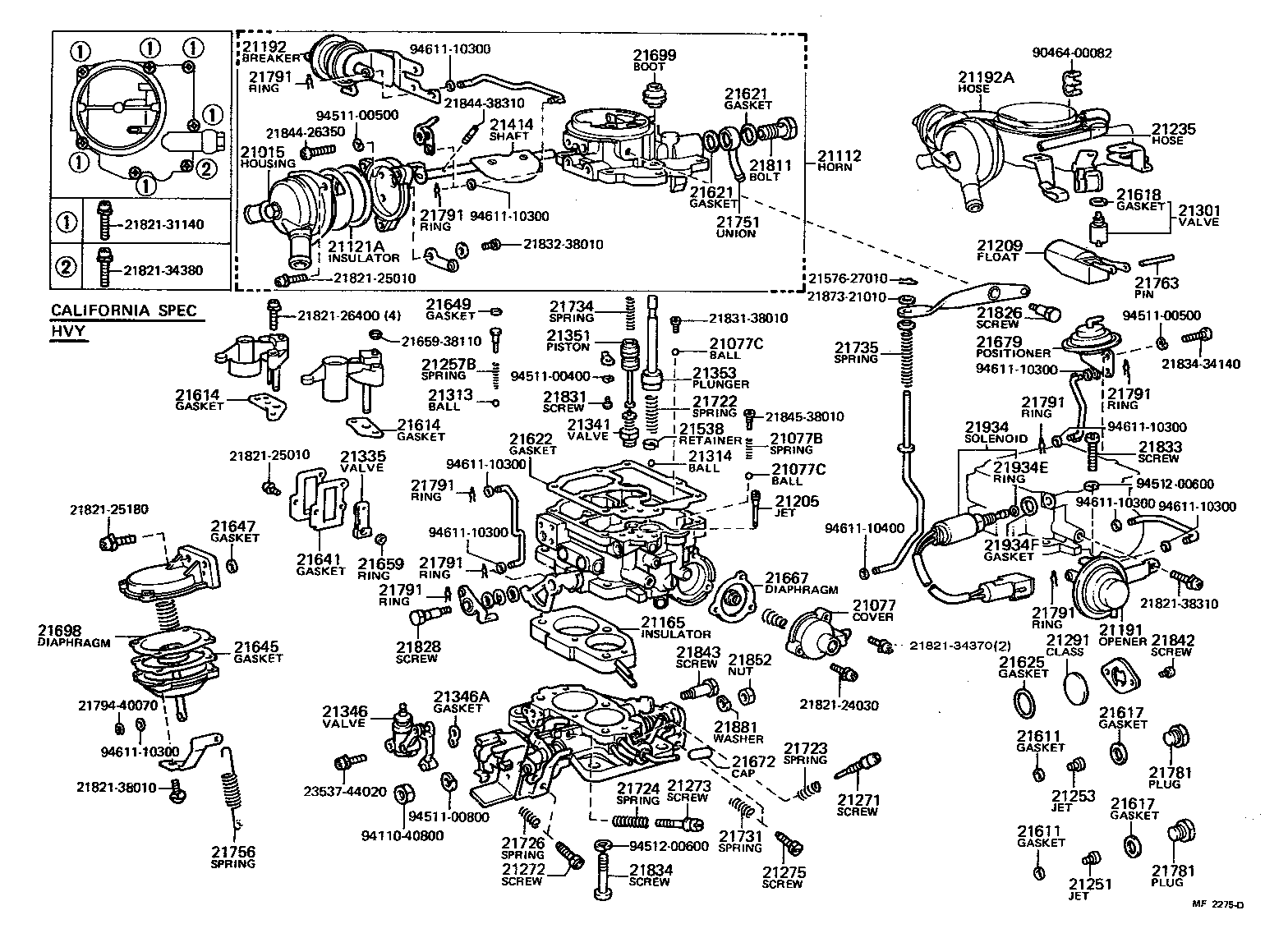  PICKUP |  CARBURETOR