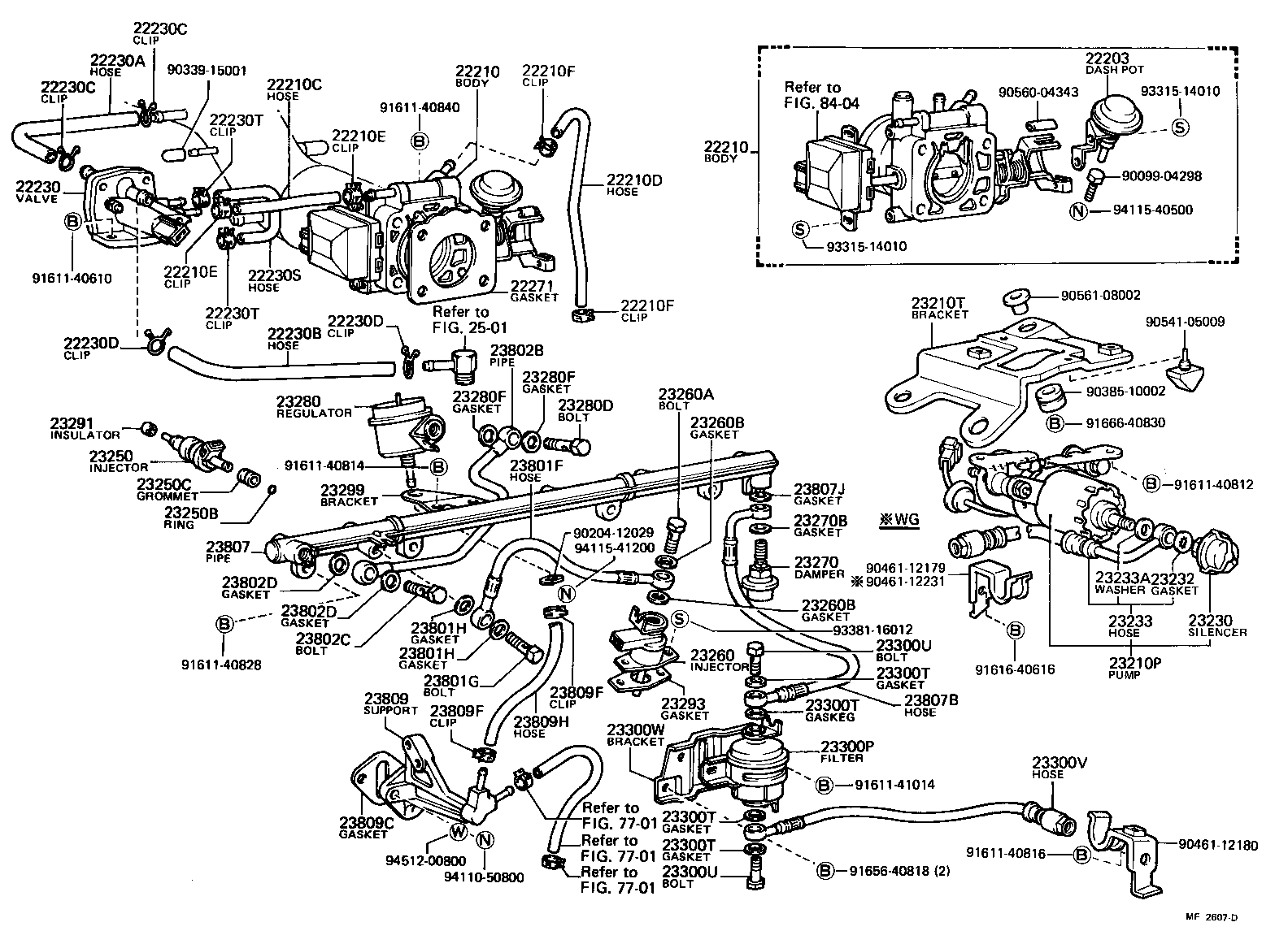  CRESSIDA |  FUEL INJECTION SYSTEM