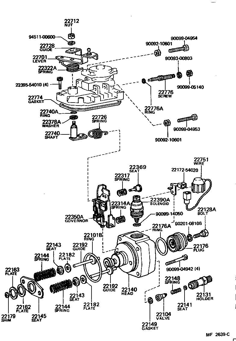  PICKUP |  INJECTION PUMP BODY