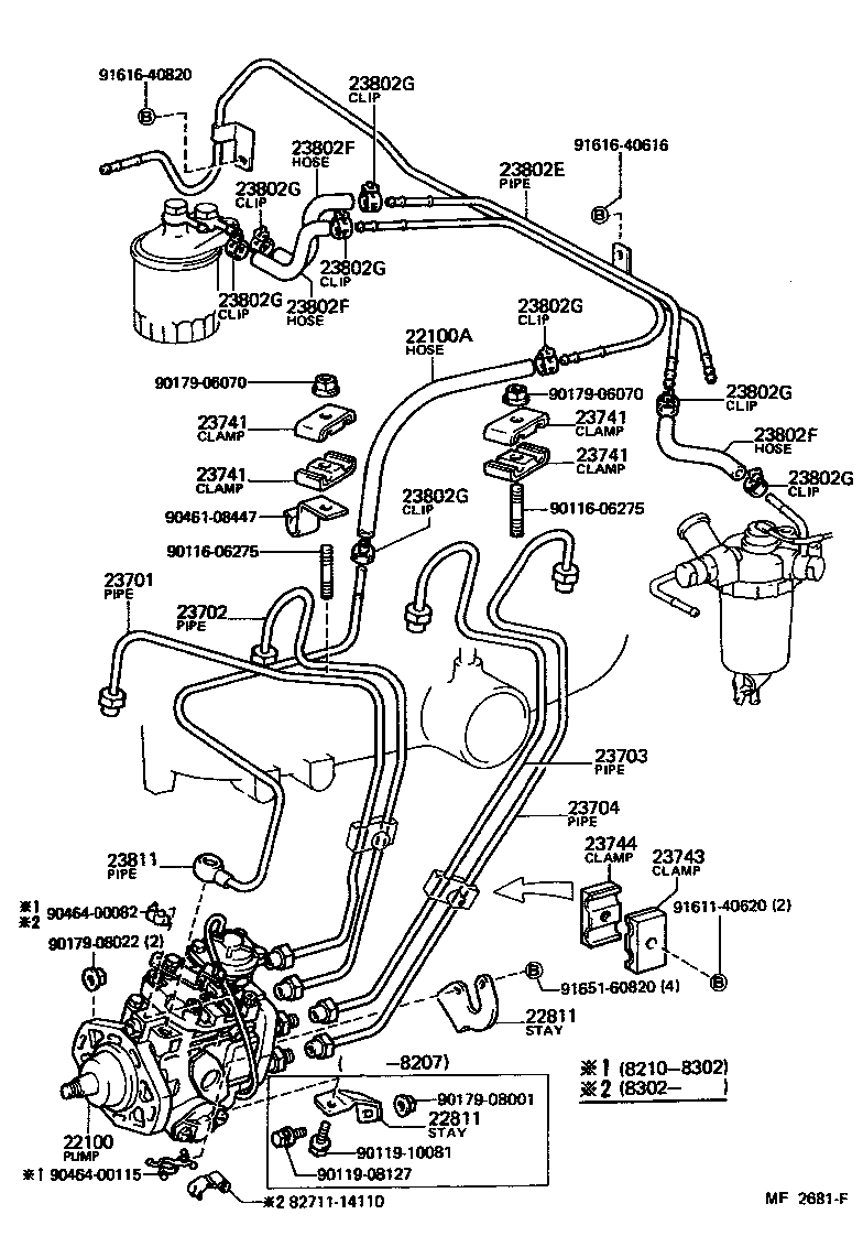  PICKUP |  INJECTION PUMP ASSEMBLY