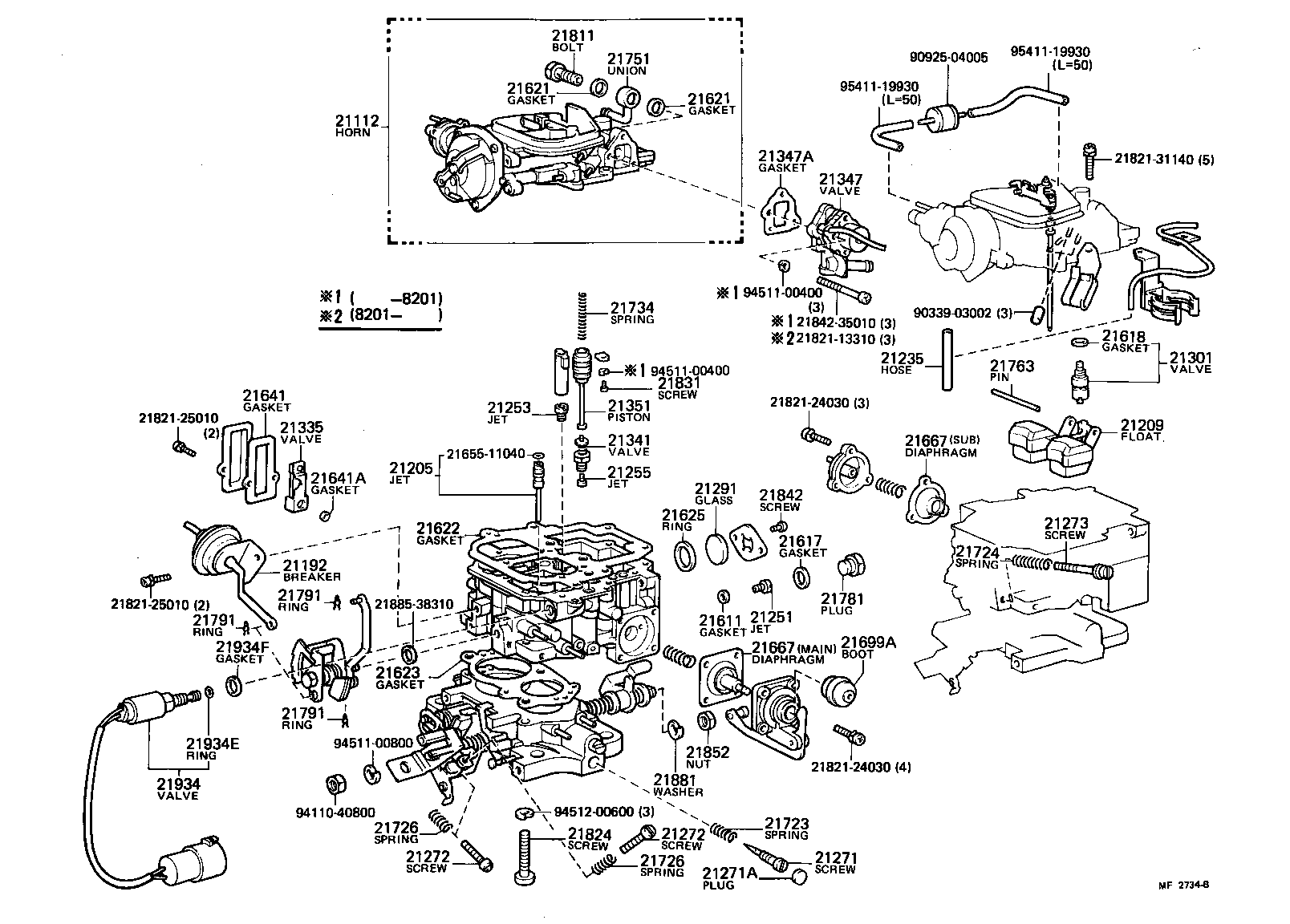  CELICA |  CARBURETOR