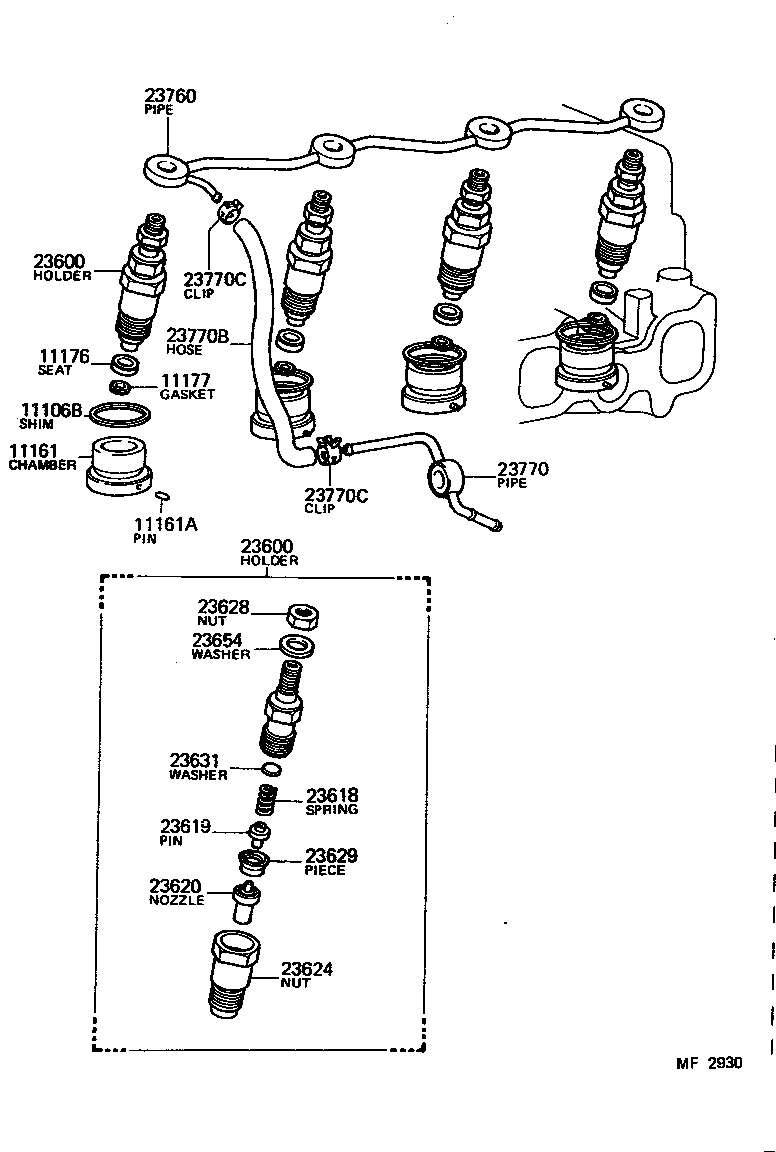  PICKUP |  INJECTION NOZZLE