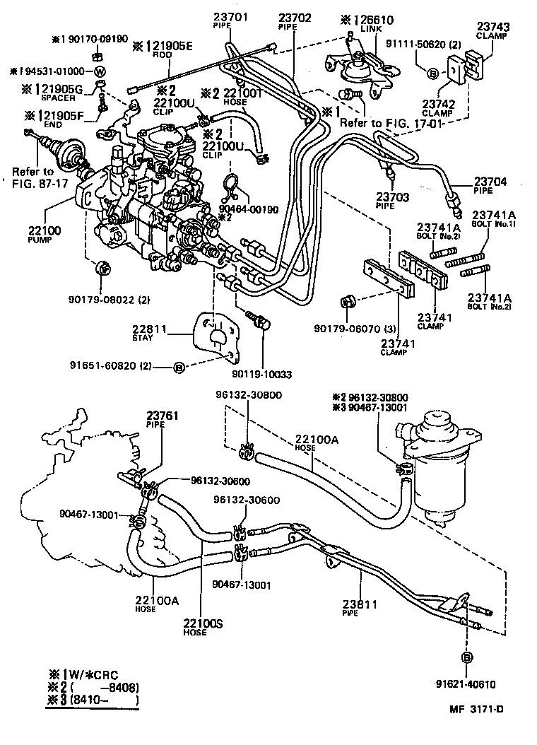  CAMRY |  INJECTION PUMP ASSEMBLY