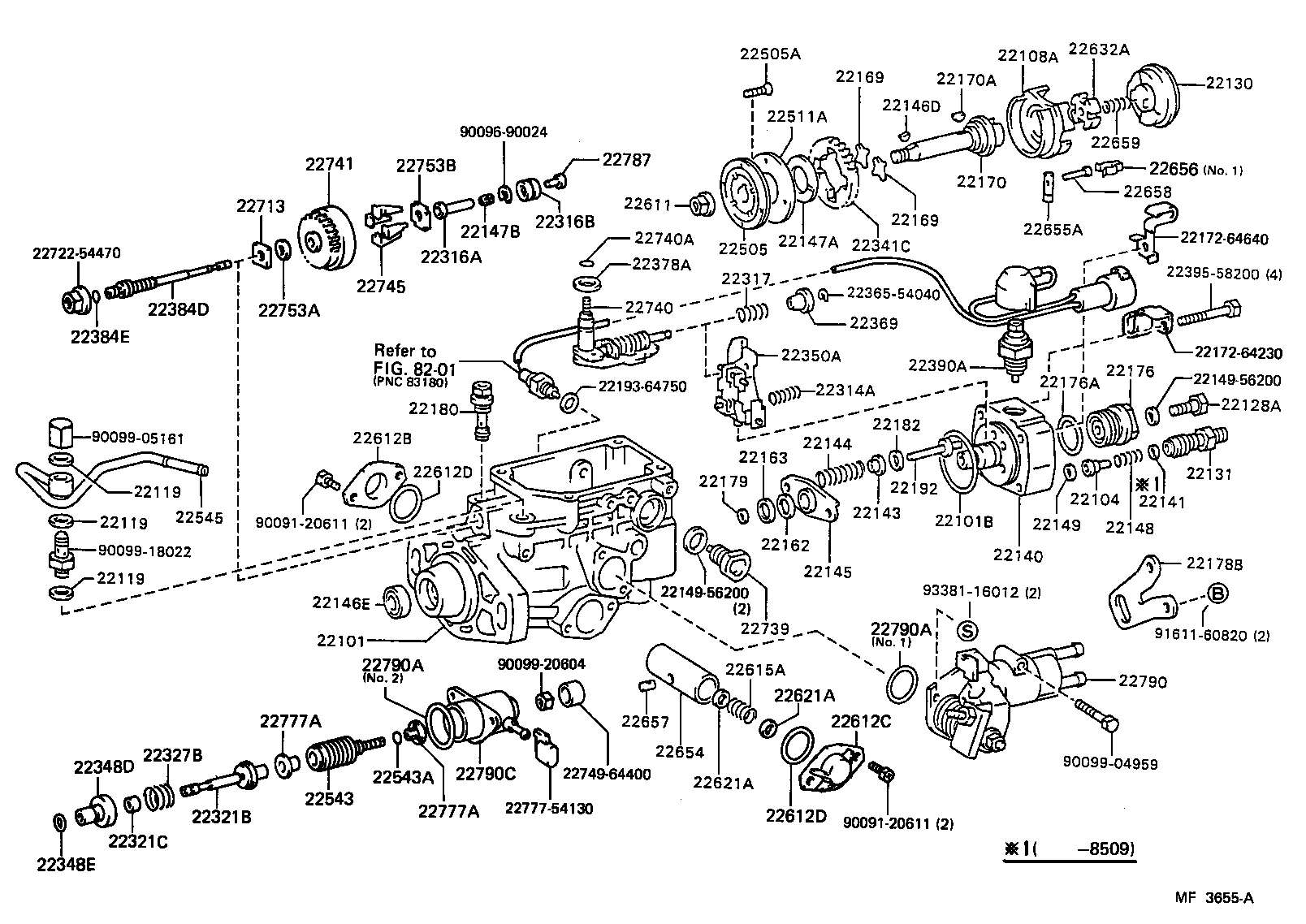  CAMRY |  INJECTION PUMP BODY