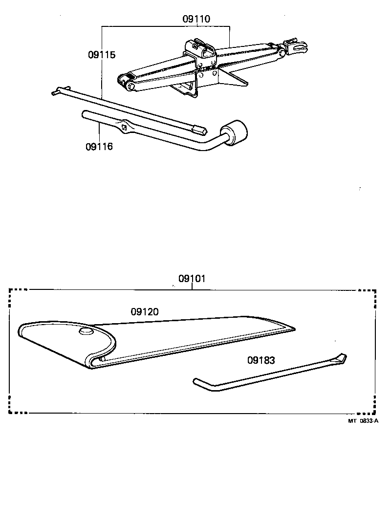  TERCEL |  STANDARD TOOL