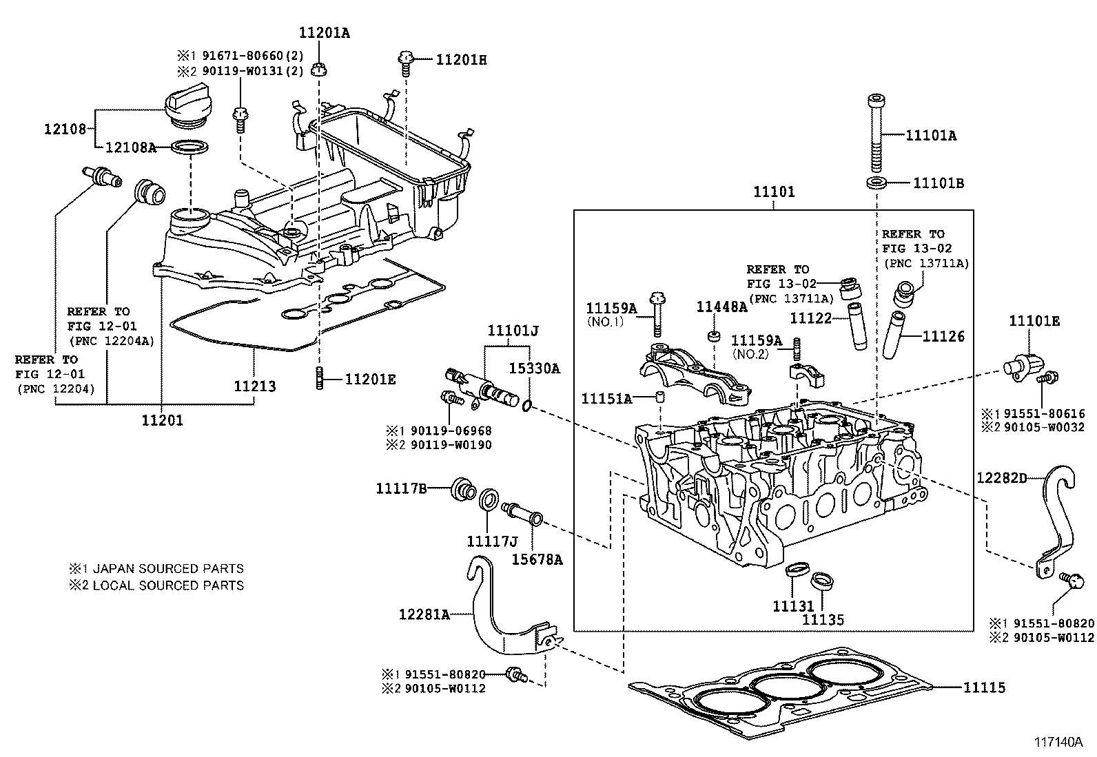  YARIS HYBRID FRP |  CYLINDER HEAD